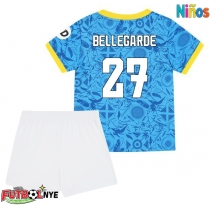 Camiseta Wolves Jean-Ricner Bellegarde #27 Tercera Equipación para niños 2025-26 manga corta (+ pantalones cortos)
